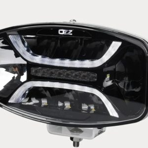 Ozz series X01 P White Oval LED driving light with strobe