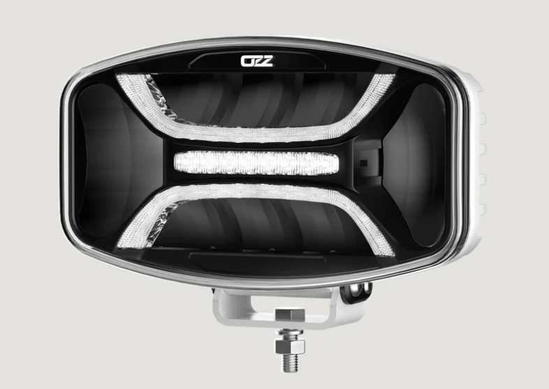 Ozz series X01 P White Oval LED driving light with strobe - Image 2